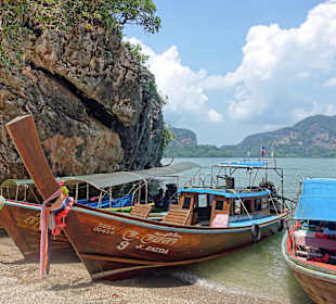 Besuch James Bond-Felsen