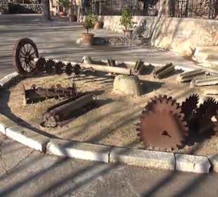 Aussenbereich - Drescherei