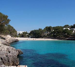 Blick auf einen Strand