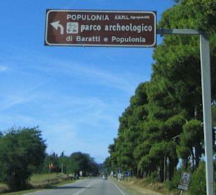 Abzweigung von der Hauptstraße