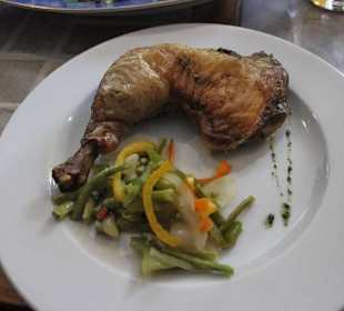 Einfaches Essen, aber gut