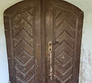 Eingangstür Kapelle Toitz