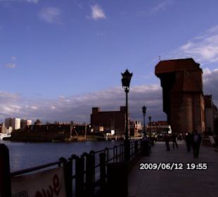 Krantor Wahrzeichen von Danzig / Gdansk