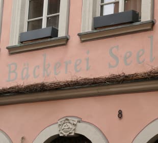 Kaffeepause bei der Bäckerei Seel