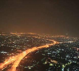 Blick von der Scirocco Bar bei Nacht
