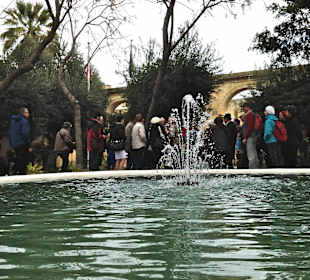 Fontaine im Upper Barrakka Garden