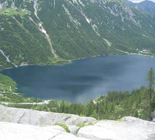 Morskie Oko von oben