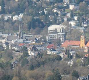 Ausblick vom Aussichtsturm auf dem Merkur