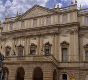 Widok z uliczek Mediolańskich