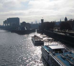 Blick von der Deutzer Brücke