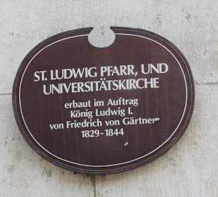 Universitätskirche St. Ludwig in der Ludwigstraße