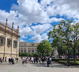 Plaza del Triunfo in Sevilla