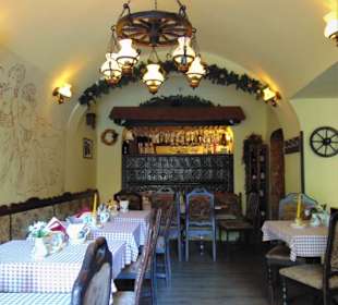 Im Innern des Restaurants