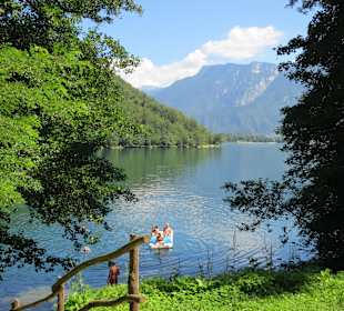 Wanderung am Levico See