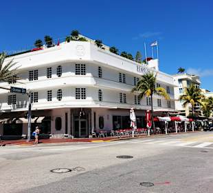 Blick auf den Ocean Drive