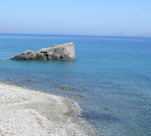 Der Weg zum Palm Beach-Preveli