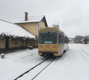 Bahnhof Litschau im Winter