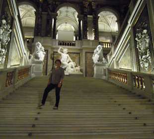 Kunsthist. Museum Aufgang