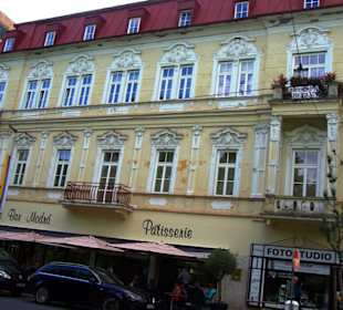 Häuserfronten Promenade