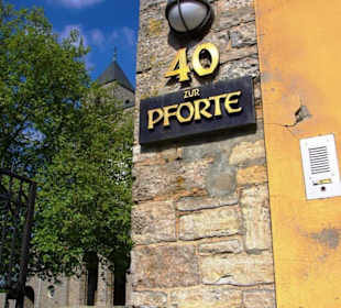 Pforte Eingang