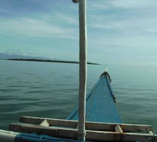 Tropische Inseln werden umfahren