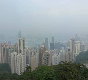 Widok z Victoria peak