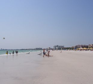 Siesta Key in Höhe des Sara Sea Resorts