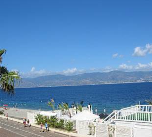 Reggio die Calabria gegenüber vom Ätna