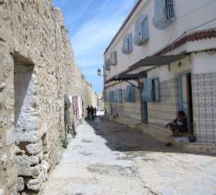 Jedna z uliczek na medinie