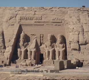 Anfahrt auf Abu Simbel