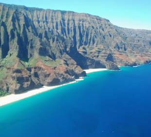 Napali Coast mit Sunshine Helicopters