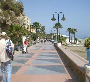 Übergang zum langen Strandabschnitt