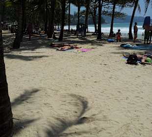 Trauriger Rest der Surin Beach Oktober 14