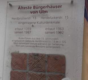 Älteste Häuser von Ulm