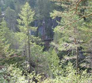 Wandern in der Bletterbach Schlucht