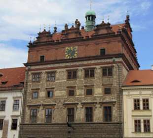 Rathaus am Náměstí Republiky