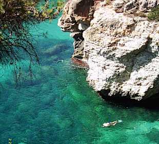 Glasklares Wasser