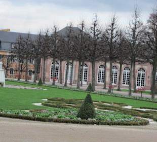 Schlosspark Schwetzingen im Winter