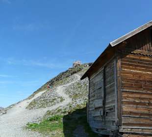 Der Fußweg hinauf zum Refugio