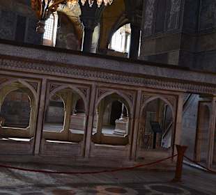 Wnętrze Hagii Sofii