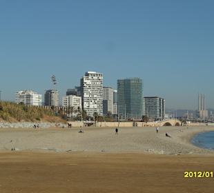 Strand in der Nähe vom Hotel