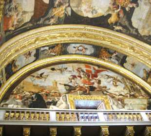 Gewölbe der Kathedrale