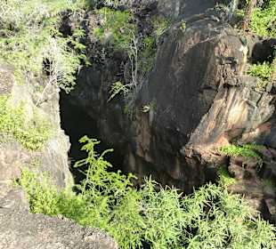 Blick in die Felsenschlucht