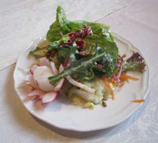 Kleiner gemischter Salat