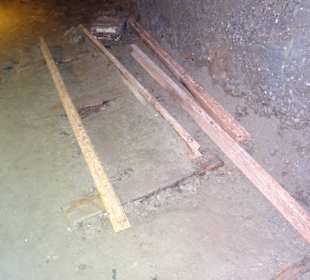 Reste des Schienenweges