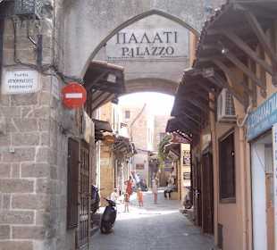 Die Altstadt von Rhodos-Stadt