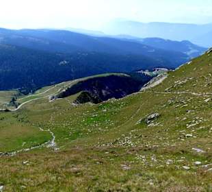 Blick auf Kraterabbruch am Ifinger
