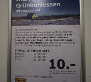 Restaurant Hinweis