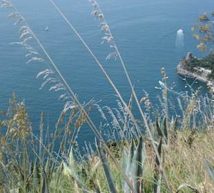 Traumhaftes Panorama oberhalb der Amalfitana