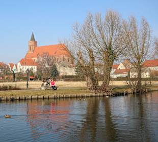 Blick auf St. Marien vom Fischerkietz